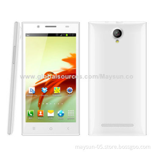 4.5-inch Quad-core LTE 4G Android Mobile Phones, 2,000mAh Capacity Battery, Leather Case OEMNew